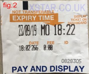 Parking Ticket Receipt Network Rail Discrimination and Subjective Policies