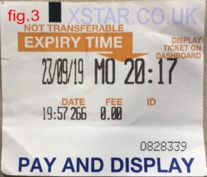 Parking Ticket Receipt Network Rail Discrimination and Subjective Policies